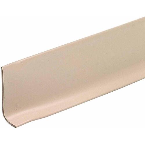 2-1/2" x 4' Vinyl Wall Base Non-Adhesive Dry Back - Desert Beige