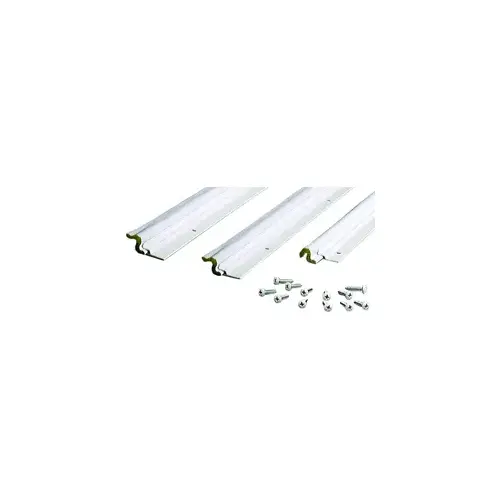 M-D All Season Door Jamb Kit - Weatherstrip Seal For Doors Up To 36x84 Inches, Satin Nickel