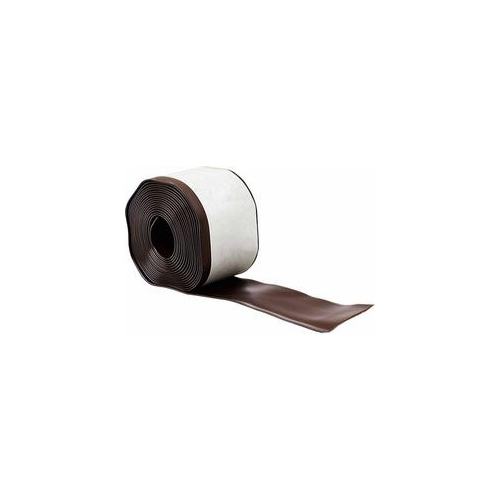 4" x 20' Vinyl Wall Base Adhesive Back - Brown