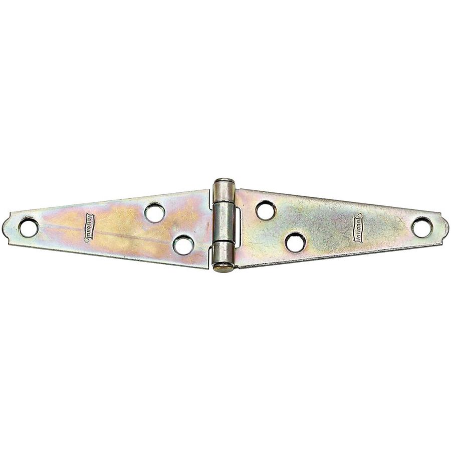 National Hardware N127431 280BC 3" Light Strap Hinge Zinc Plated Finish