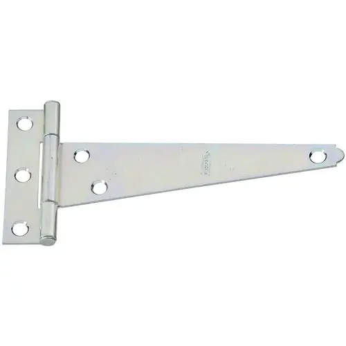 284BC 6" Light T Hinge Zinc Plated Finish - pack of 10