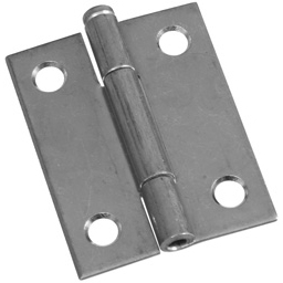 National Hardware N141-838 V508 2" Loose Pin Narrow Hinge - pack of 2 - Zinc Plated