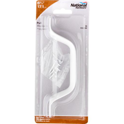 V6 Pull White vinyl coated Finish - pack of 5