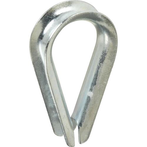 3232BC 5/16" Rope Thimble Zinc Plated Finish