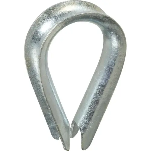 3232BC 3/8" Rope Thimble Zinc Plated Finish - pack of 10