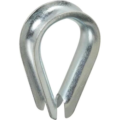 3232BC 1/2" Rope Thimble Zinc Plated Finish