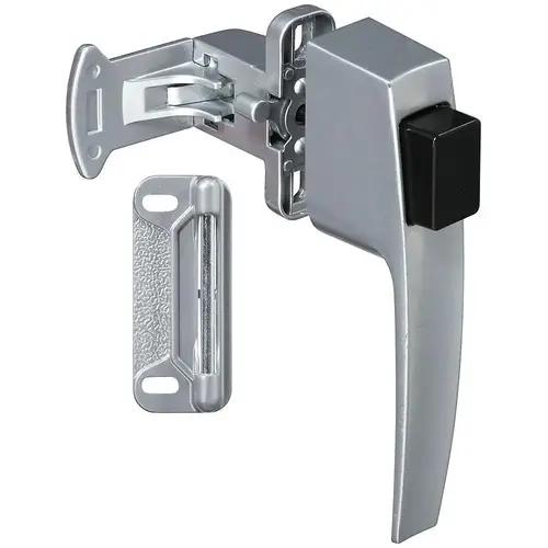 V1326 Pushbutton Latch Silver Finish