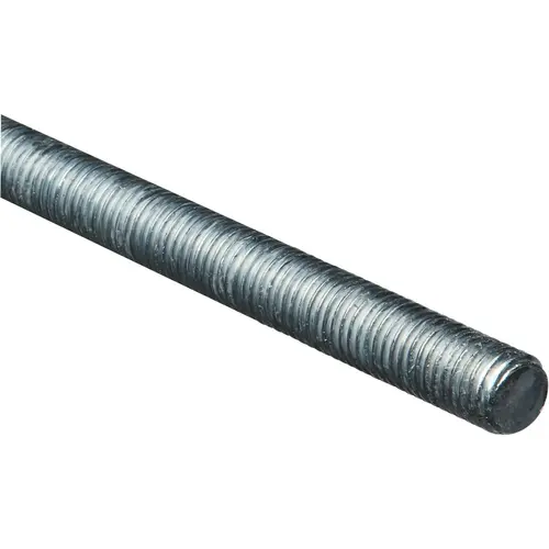 4000BC 5/8"-11 x 36" Steel Threaded Rod - Coarse Thread Zinc Plated Finish