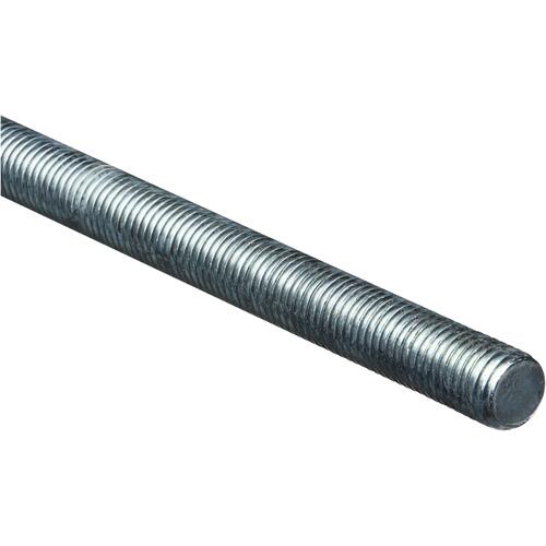 4000BC 3/4"-10 x 36" Steel Threaded Rod - Coarse Thread Zinc Plated Finish