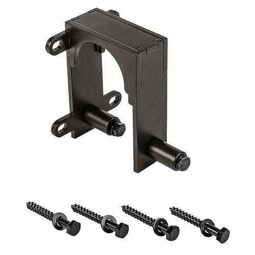 1080 Sliding Door Hardware Bypass Bracket Oil Rubbed Bronze Finish