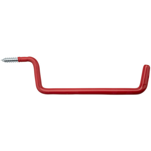 V2157 6" Ladder Hook - Pair - Red Vinyl - 2 per pack x6 packs