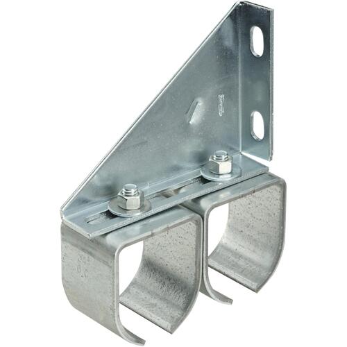 5414BC Double Round Rail Bracket - Galvanized