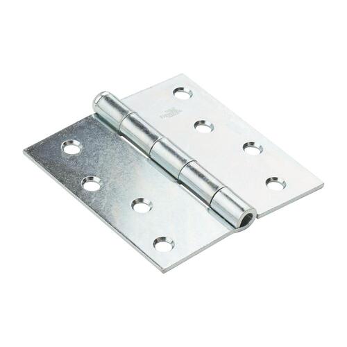 V504 4" x 4" Removable Pin Broad Hinge Zinc Plated Finish