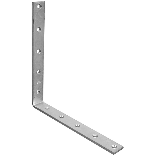 115BC 10" x 1-1/4" Corner Brace Zinc Plated Finish - pack of 5