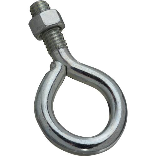 2160BC 3/8" x 3" Eye Bolt Zinc Plated Finish