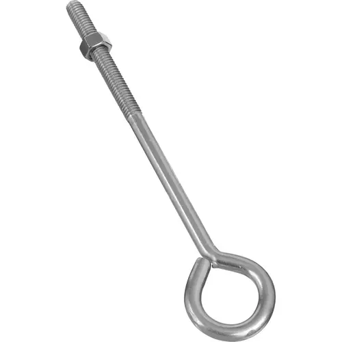 2161BC 3/8" x 8" Eye Bolt Stainless Steel Finish - pack of 10