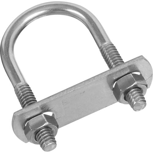 2193BC #132 U Bolt Stainless Steel Finish Zinc Plated