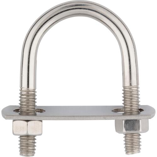 2193BC #512 U Bolt Stainless Steel Finish - pack of 5