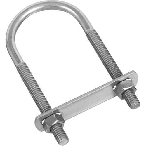 2193BC #526 U Bolt Stainless Steel Finish Zinc Plated