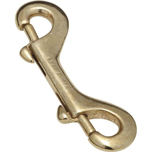 3177BC 3-7/16" Double Bolt Snap Solid Bronze Finish