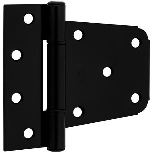 287BC 3-1/2" Extra Heavy Gate Hinge Black Finish - pack of 10