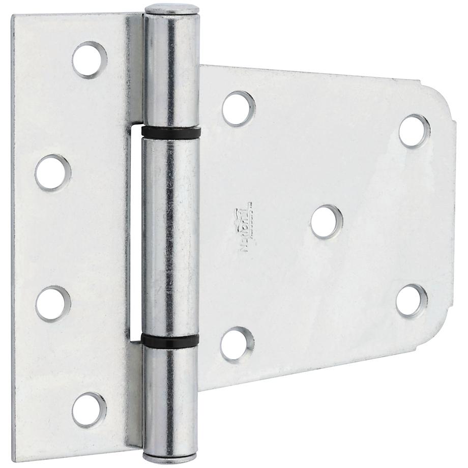 National Hardware N223875 287BC 3-1/2" Extra Heavy Gate Hinge Zinc Plated Finish