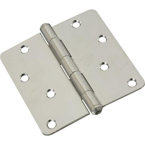 V514RC 4" x 4" Door Hinge Stainless Steel Finish