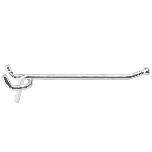 Single Hook, 4 in, Steel, Zinc - pack of 50