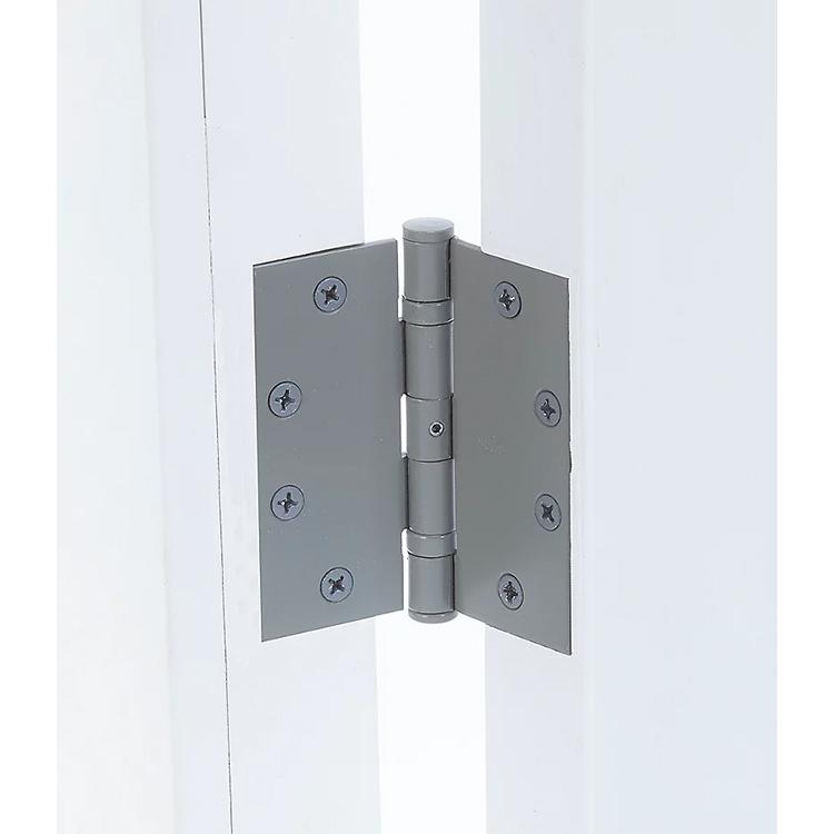 National Hardware N236-011 FBB179 4-1/2" x 4-1/2" SQR Ball Bearing Hinge - Prime Coat Primed Gray