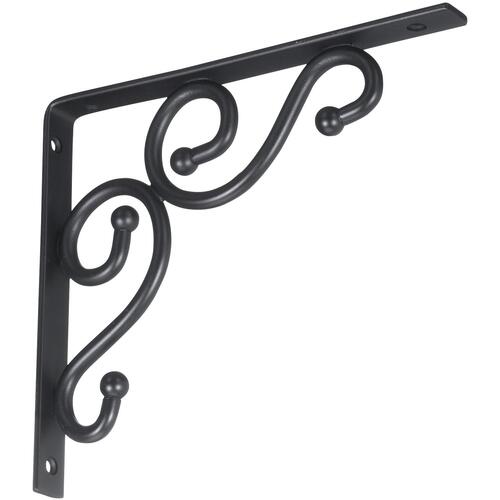 773BC 7" x 8" Shelf Bracket - Black