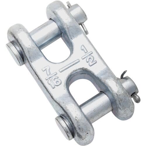 3248BC 1/2" Double Clevis Link Zinc Plated Finish - pack of 3