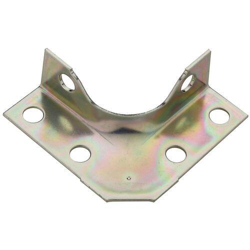 V114 2" x 5/8" Corner Brace Zinc Plated Finish