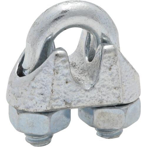 3230BC 3/16" Wire Cable Clamp Zinc Plated Finish - pack of 20