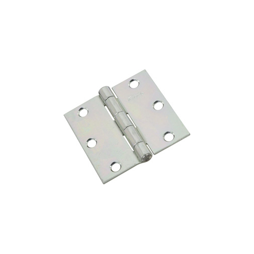 V505 3" x 3" Non Removable Pin Hinge Zinc Plated Finish - pack of 5