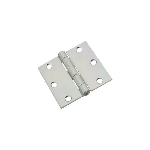 V505 3" x 3" Non Removable Pin Hinge Zinc Plated Finish