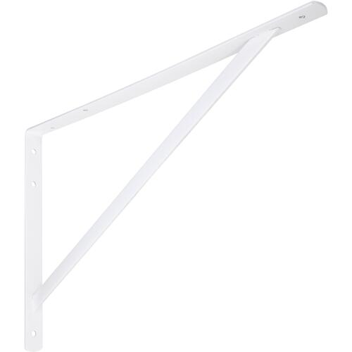 111BC 20" Super Strength Shelf Bracket White Finish