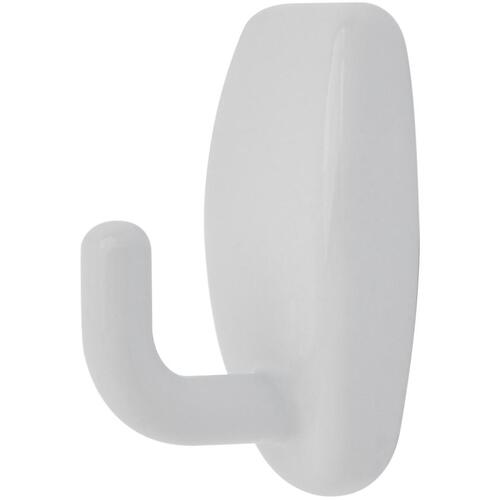 V2580 Heavy-Duty Utility Hook with 50 lb. Weight Capacity - White