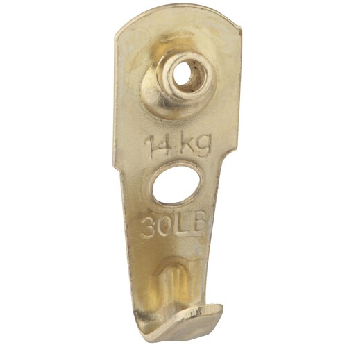 V2532 30 Pound Premium Hanger Brass Finish - pack of 20