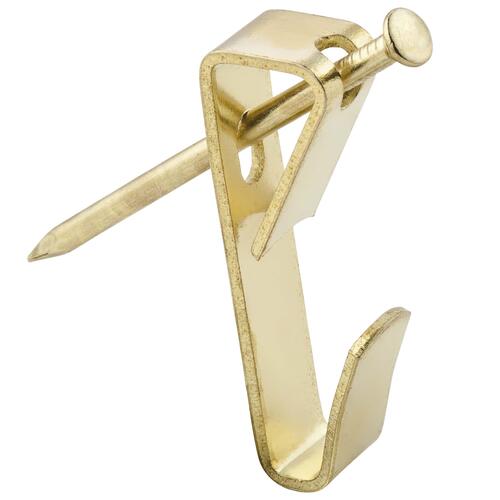 V2530 100 Pound Picture Hanger Brass Finish