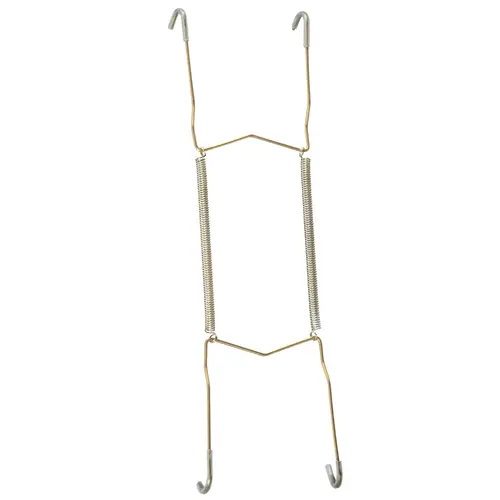 V2525 8" Plate Hanger Brass Finish