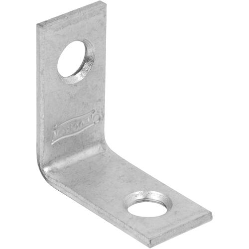 SP115BC 1" x 1/2" Corner Brace Zinc Plated Finish