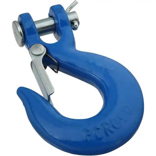 3243BC 1/4" Clevis Slip Hook Blue Finish