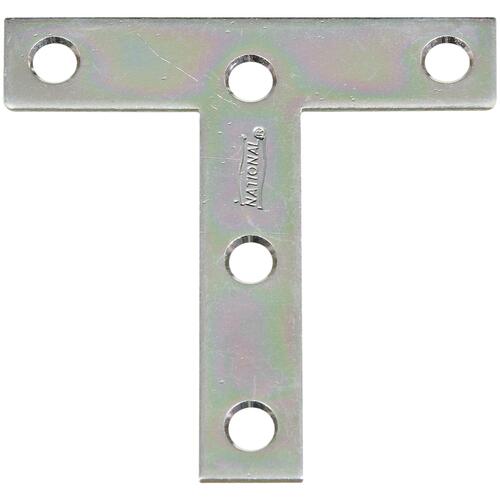 116BC 3" x 3" T Plate Zinc Plated Finish