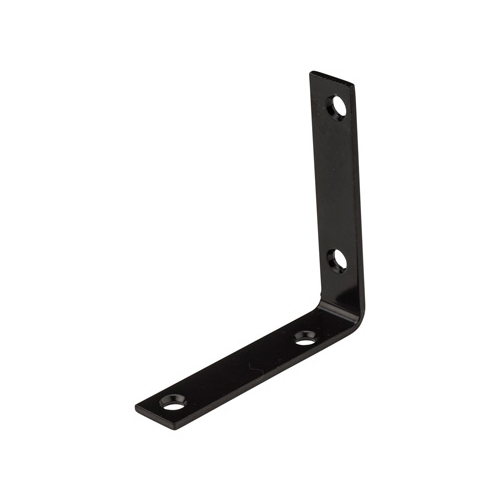 115BC 3-1/2" x 3/4" Corner Brace Bulk - Black