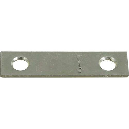 118BC 2" x 1/2" Mending Brace Zinc Plated Finish