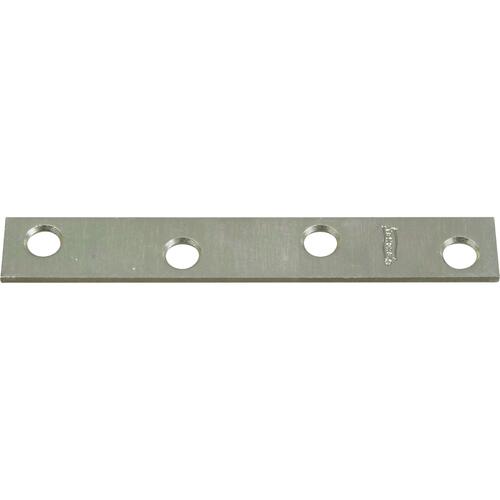 118BC 4" x 5/8" Mending Brace Zinc Plated Finish