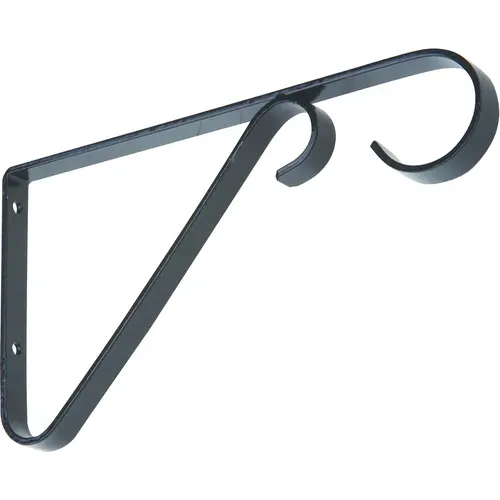 V2653 6" Plant Bracket Black Finish