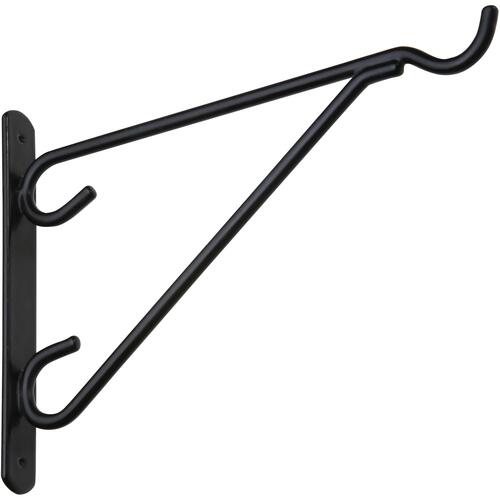 V2652 12" Plant Brackets / Sign Holder Black vinyl coated Finish