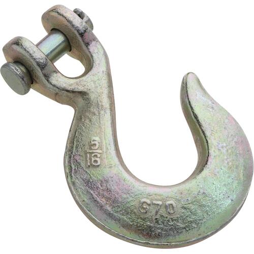 3254BC 5/16" Clevis Slip Hook Yellow Chromate Finish