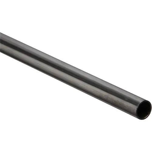 4068BC 3/4" x 36" Round Tube 16 Gauge Plain Steel Finish